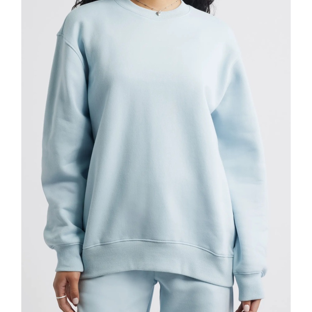 Light Blue Crewneck Sweatshirt